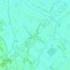 Mapa topográfico Locon, altitude, relevo