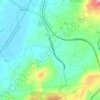 Mapa topográfico Louro, altitude, relevo