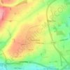 Mapa topográfico Swanland, altitude, relevo