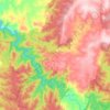 Mapa topográfico Ballyroe, altitude, relevo