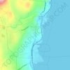 Mapa topográfico Port Henry, altitude, relevo