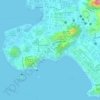 Mapa topográfico Ingá, altitude, relevo