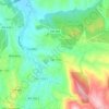 Mapa topográfico Cortes, altitude, relevo