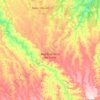 Mapa topográfico Boa Esperança do Norte, altitude, relevo