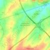 Mapa topográfico Graincourt-lès-Havrincourt, altitude, relevo