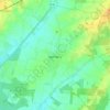 Mapa topográfico Vennecy, altitude, relevo