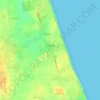 Mapa topográfico Atwick, altitude, relevo