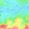 Mapa topográfico Pfaffenhoffen, altitude, relevo