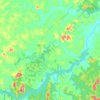 Mapa topográfico Quinto BEC, altitude, relevo