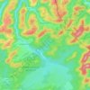 Mapa topográfico Roppeviller, altitude, relevo