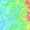 Mapa topográfico Pousko, altitude, relevo