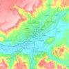 Mapa topográfico Sivas Belediyesi, altitude, relevo