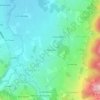 Mapa topográfico La Boisserie, altitude, relevo