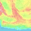 Mapa topográfico Sistan und Belutschistan, altitude, relevo
