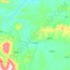 Mapa topográfico Milagres, altitude, relevo