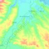 Mapa topográfico Alto do Rodrigues, altitude, relevo