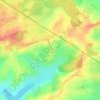 Mapa topográfico Racrange, altitude, relevo