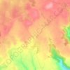 Mapa topográfico Rançonnières, altitude, relevo