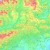 Mapa topográfico 34600, altitude, relevo