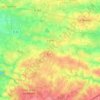 Mapa topográfico Ligné, altitude, relevo