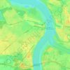 Mapa topográfico Homberg, altitude, relevo