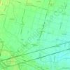 Mapa topográfico Vigonza, altitude, relevo