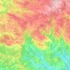 Mapa topográfico 19350, altitude, relevo