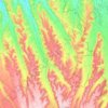 Mapa topográfico 64350, altitude, relevo