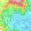 Mapa topográfico São Sebastião, altitude, relevo
