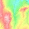 Mapa topográfico Granja, altitude, relevo