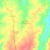 Mapa topográfico São Pedro de Rio Seco, altitude, relevo