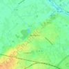 Mapa topográfico Verlinghem, altitude, relevo