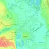 Mapa topográfico Суджа, altitude, relevo