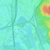 Mapa topográfico Neudorf-Süd, altitude, relevo