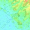 Mapa topográfico Bardney CP, altitude, relevo