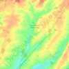 Mapa topográfico Saint-Michel-de-Volangis, altitude, relevo