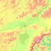 Mapa topográfico Gala, altitude, relevo