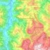 Mapa topográfico IT4040003 - SIC-ZPS - Sassi di Roccamalatina e di Sant’Andrea, altitude, relevo