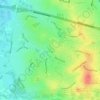 Mapa topográfico St Clair, altitude, relevo