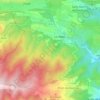 Mapa topográfico Le Vivier, altitude, relevo