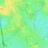 Mapa topográfico L'Amoreaux West, altitude, relevo