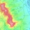 Mapa topográfico Vauchelles, altitude, relevo