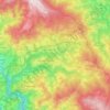 Mapa topográfico Preitenegg, altitude, relevo