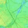 Mapa topográfico Zurenborg (Berchem), altitude, relevo