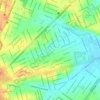 Mapa topográfico Guaíra, altitude, relevo