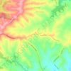 Mapa topográfico Kurmond, altitude, relevo