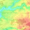 Mapa topográfico Voinsles, altitude, relevo