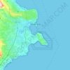 Mapa topográfico Siracusa, altitude, relevo