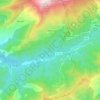 Mapa topográfico Salice, altitude, relevo