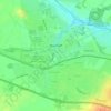 Mapa topográfico Maynooth, altitude, relevo
